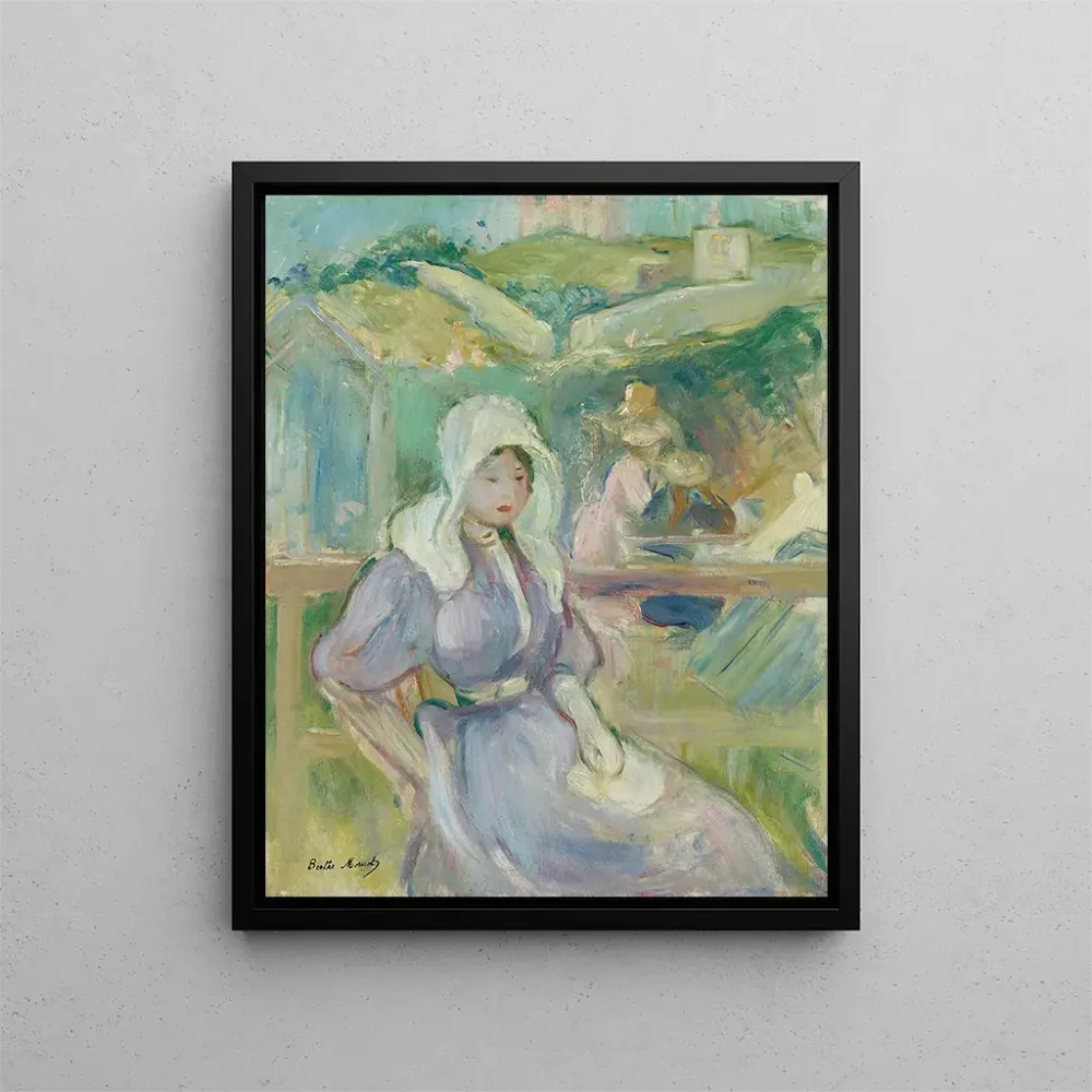 Obraz na plaży w Portrieux - Berthe Morisot | Druk artystyczny