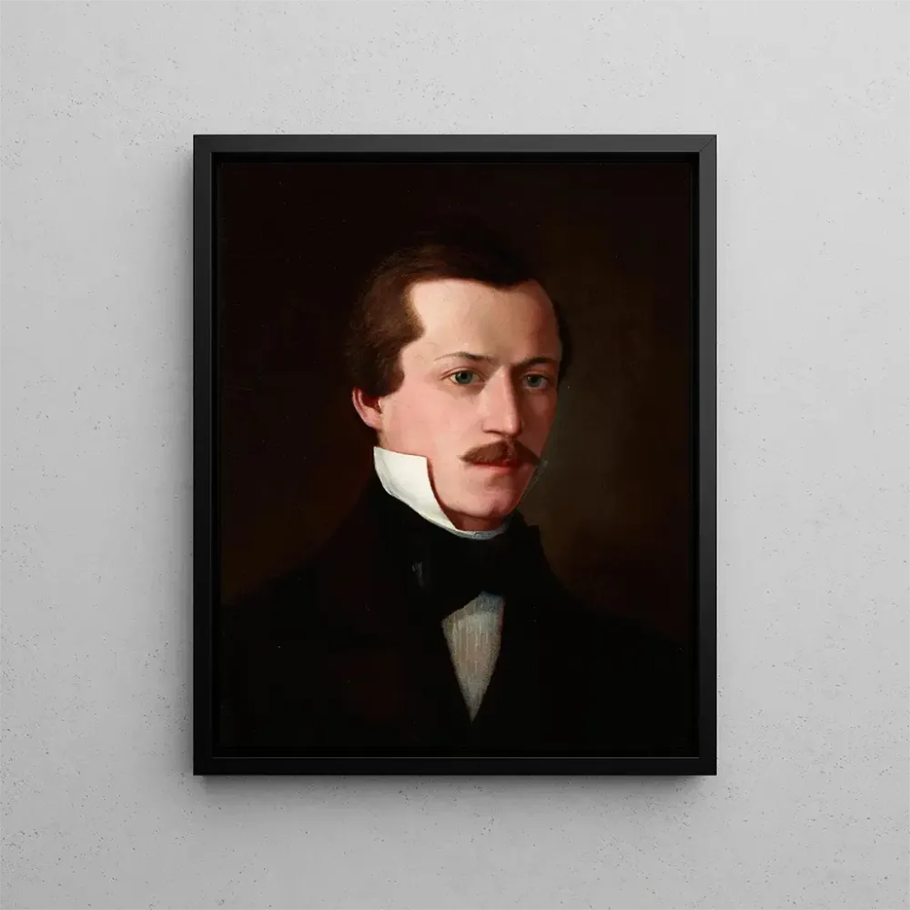 Obraz Portret Adolfa Pollera - Andrzej Bronisław Grabowski | Druk artystyczny