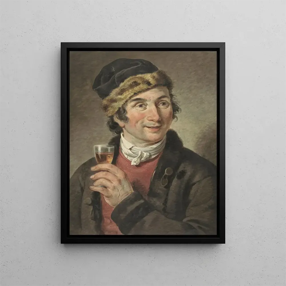 Obraz Portret Adriaana de Lelie w czapce - Adriaan de Lelie | Druk artystyczny