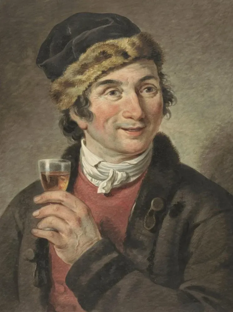 Obraz Portret Adriaana de Lelie w czapce - Adriaan de Lelie | Druk artystyczny