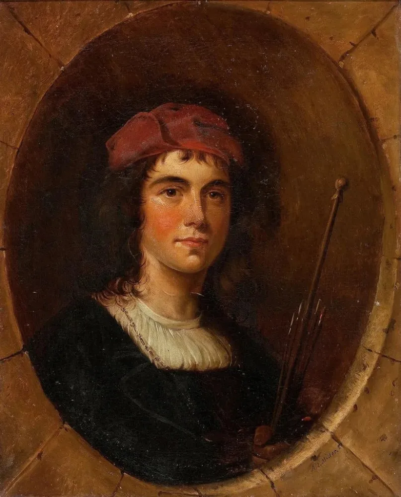 Obraz Portret artysty - Alfred Jacob Miller | Druk artystyczny