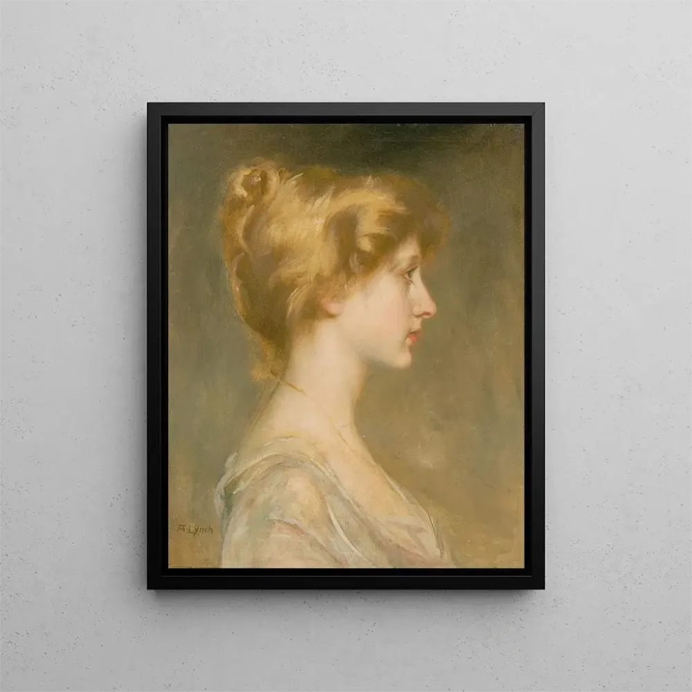 Obraz Portret blondynki - Albert Lynch | Druk artystyczny