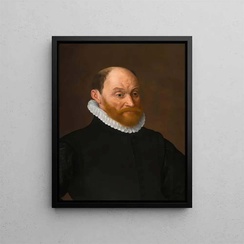 Obraz Portret brodatego dżentelmena - Adriaen Thomasz Key | Druk artystyczny