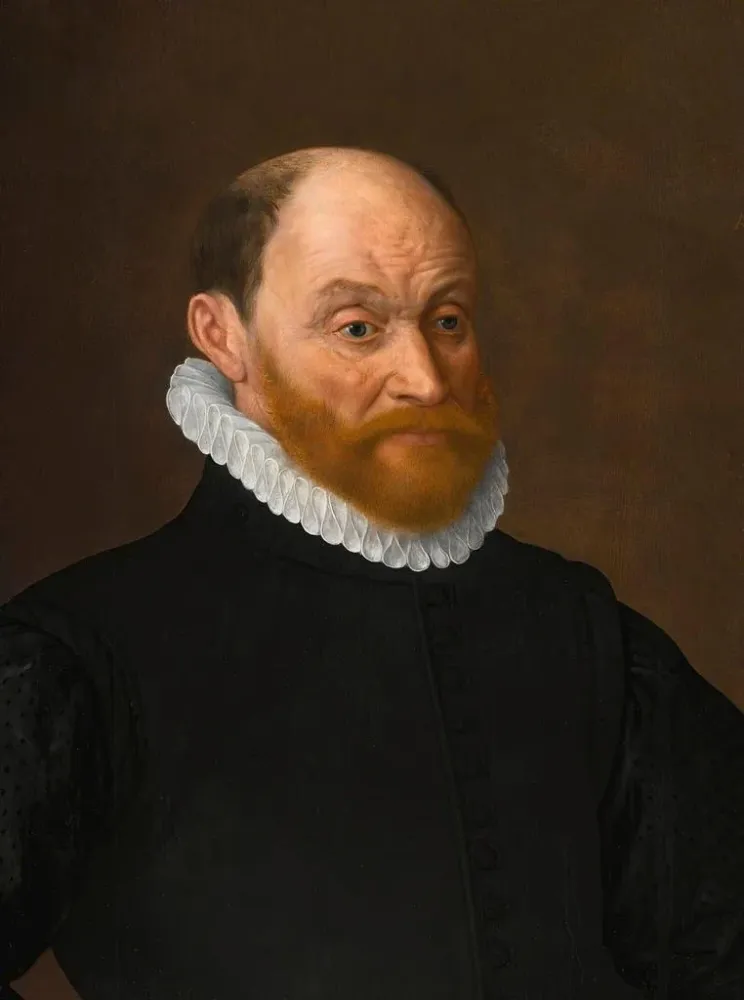 Obraz Portret brodatego dżentelmena - Adriaen Thomasz Key | Druk artystyczny
