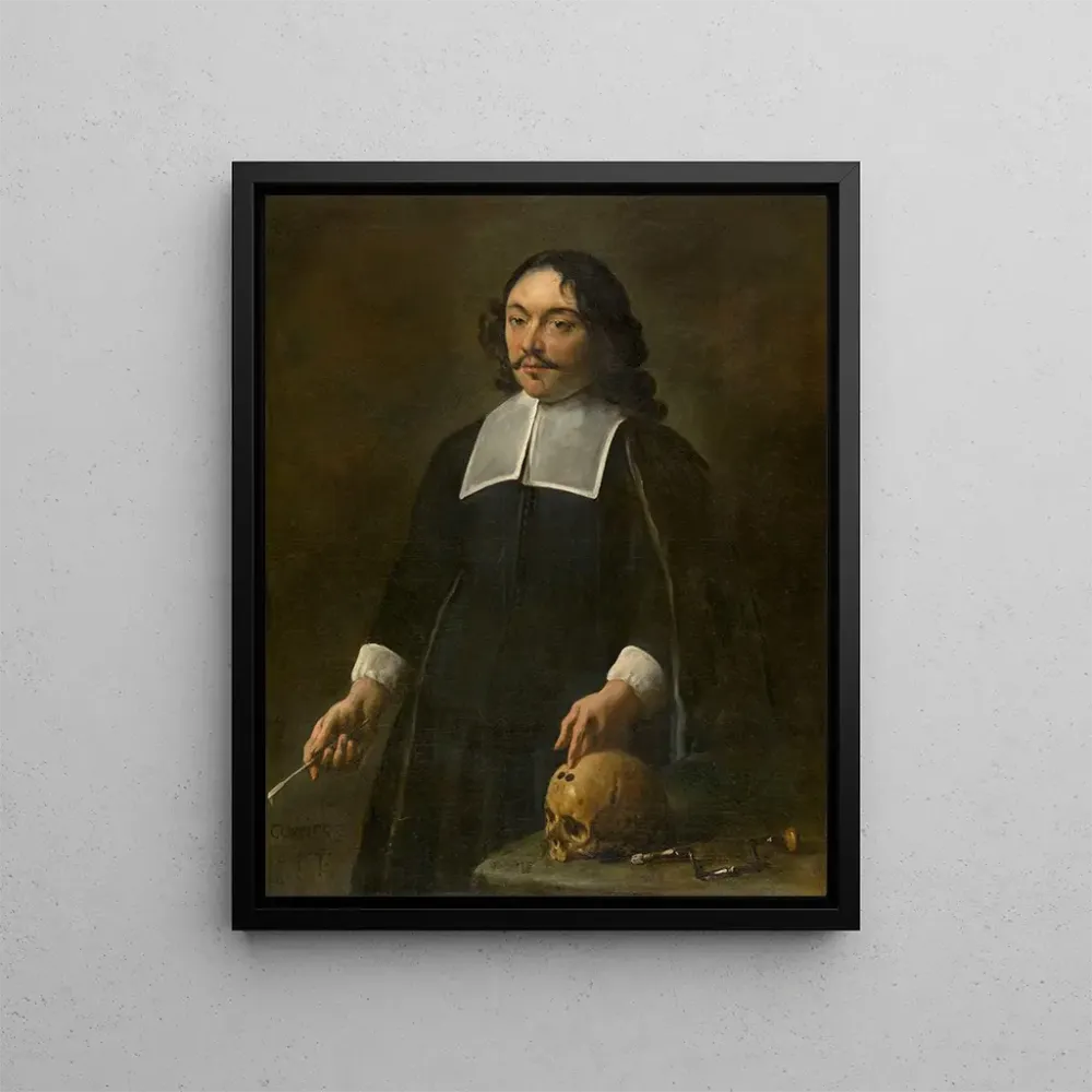Obraz Portret chirurga - Jan Cossiers | Druk artystyczny