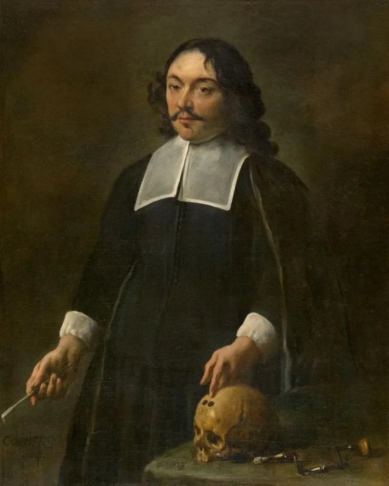 Obraz Portret chirurga - Jan Cossiers | Druk artystyczny