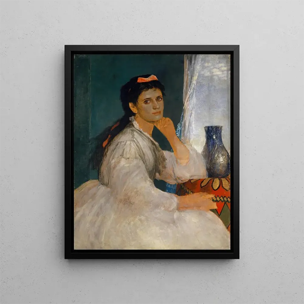 Obraz Portret Clary Böcklin, starsza córka artysty - Arnold Böcklin | Druk artystyczny