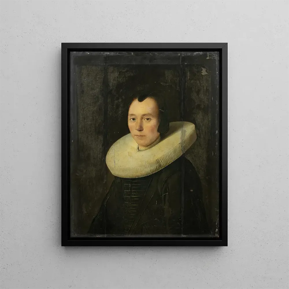 Obraz Portret damy - Anthonie Palamedesz | Druk artystyczny