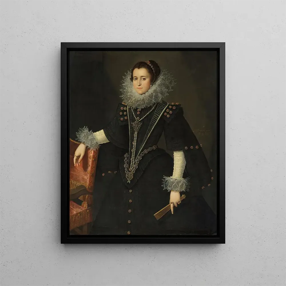 Obraz Portret damy - Bartolomé González y Serrano | Druk artystyczny