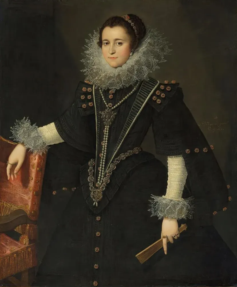 Obraz Portret damy - Bartolomé González y Serrano | Druk artystyczny