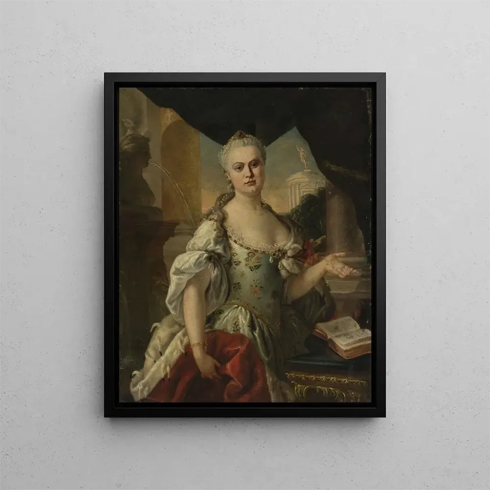 Obraz Portret damy (Konflikt przypadek 1) - Anonimowy | Druk artystyczny