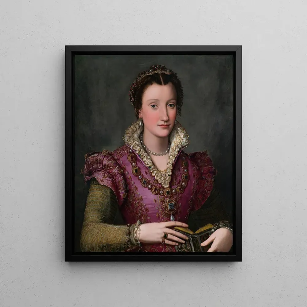 Obraz Portret damy (konflikt przypadków) - Alessandro Allori | Druk artystyczny