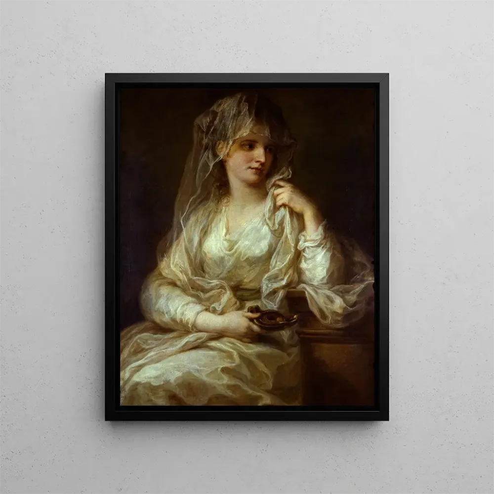 Obraz Portret damy w stroju kapłanki - Angelica Kauffman | Druk artystyczny