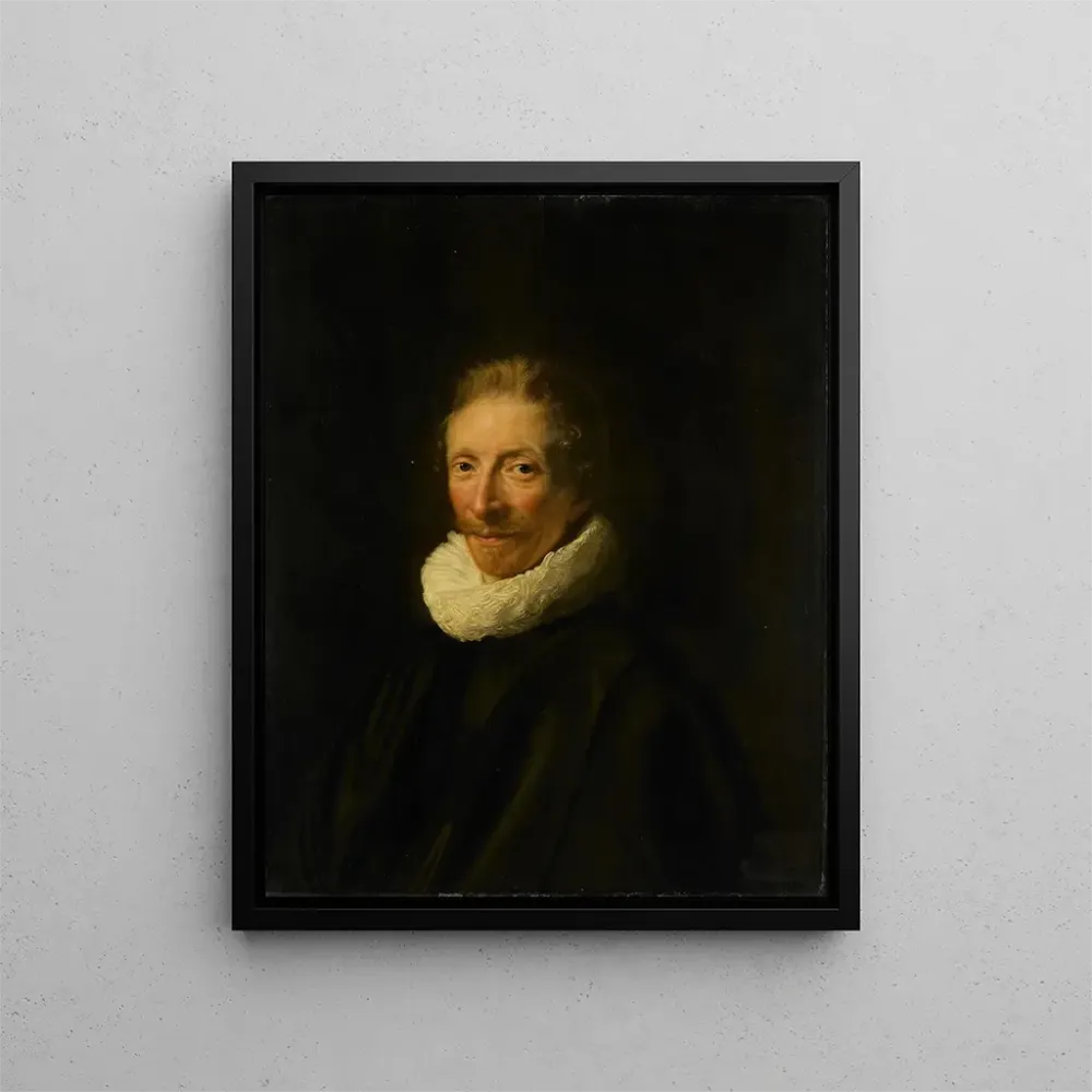 Obraz Portret Davida de Moor - Abraham de Vries | Druk artystyczny