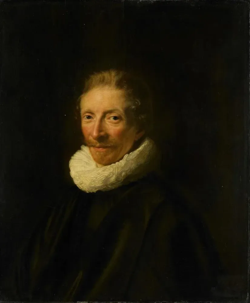 Obraz Portret Davida de Moor - Abraham de Vries | Druk artystyczny
