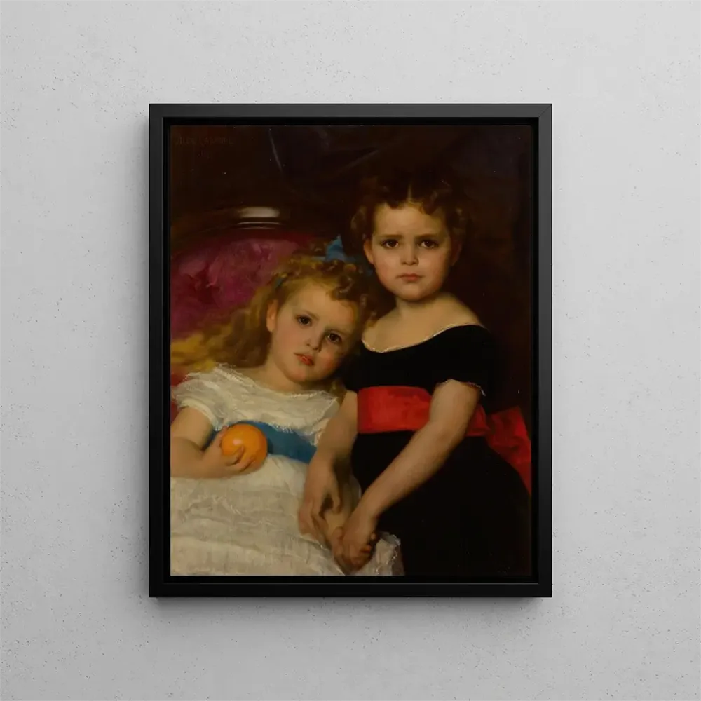 Obraz Portret dwóch sióstr - Alexandre Cabanel | Druk artystyczny