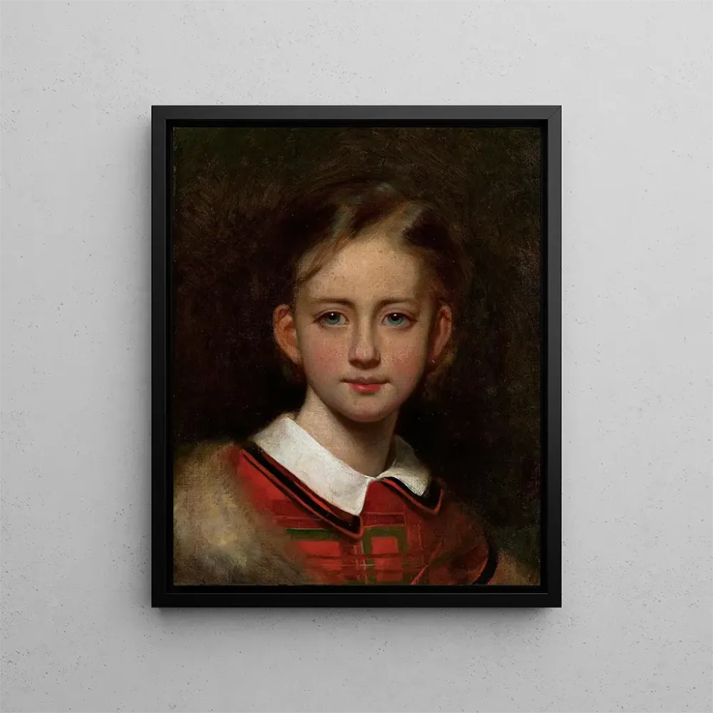 Obraz Portret dziewczynki - Artur Grottger | Druk artystyczny