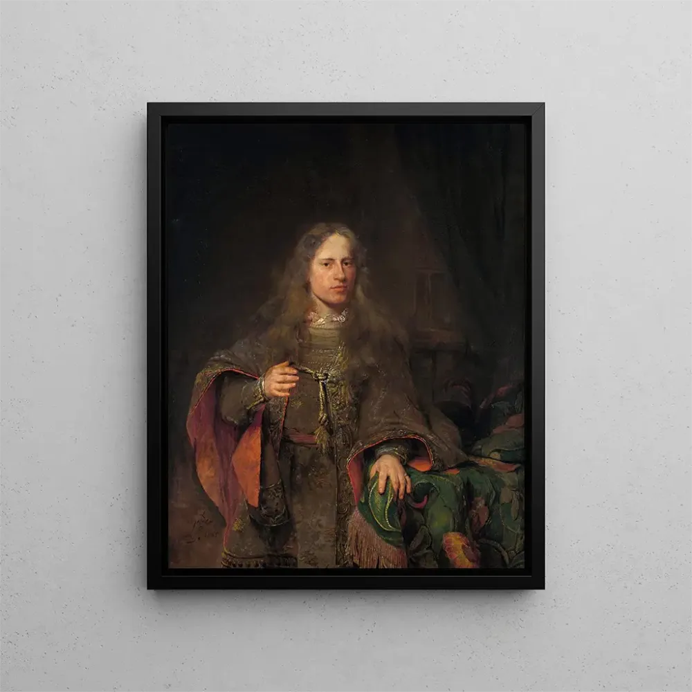 Obraz Portret Ernesta de Beveren, pana West IJsselmonde i De Lindt - Aert de Gelder | Druk artystyczny