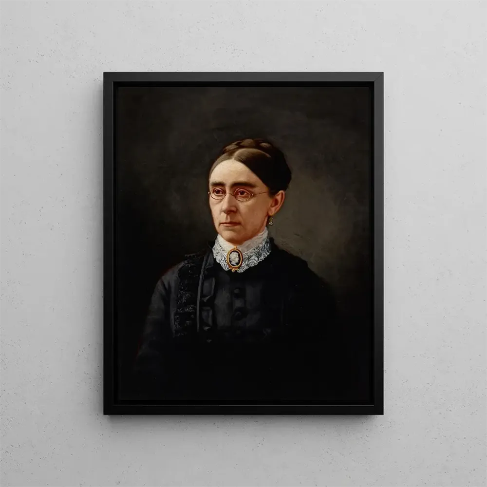 Obraz Portret Eusebii Sewell - Barton Stone Hays | Druk artystyczny