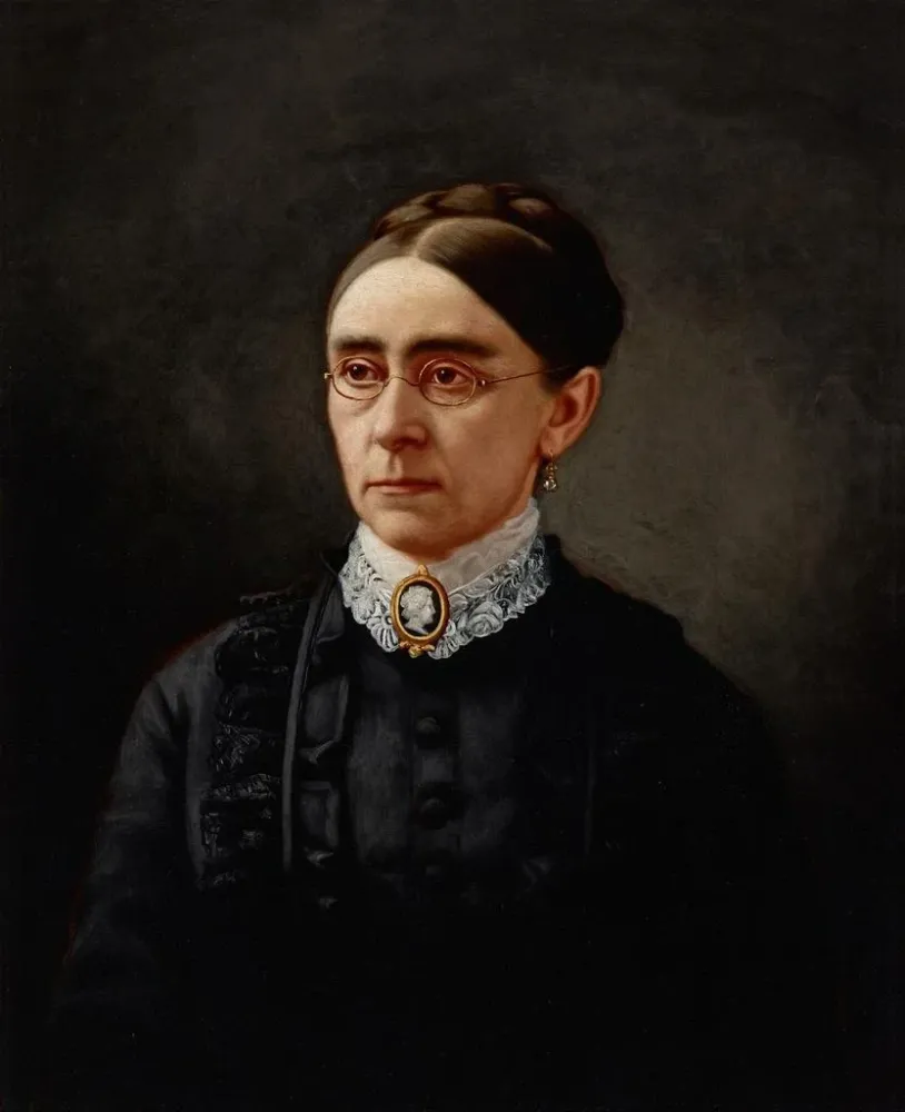 Obraz Portret Eusebii Sewell - Barton Stone Hays | Druk artystyczny