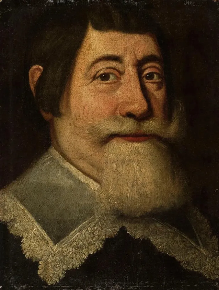 Obraz Portret Francisco de Andrade Leitão 1585-1655 Ambasador Portugalii w Hadze - Anonimowy | Druk artystyczny