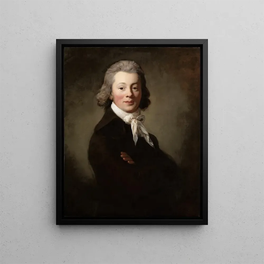 Obraz Portret Friedricha Gottloba Benno von Heynitz - Anton Graff | Druk artystyczny
