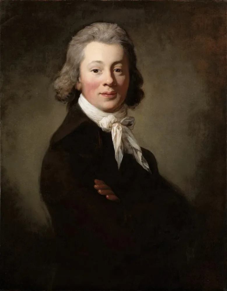 Obraz Portret Friedricha Gottloba Benno von Heynitz - Anton Graff | Druk artystyczny