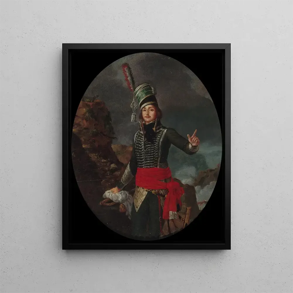 Obraz Portret generał François Marceau des Graviers 1769-1796 - Antoine-François Sergent | Druk artystyczny