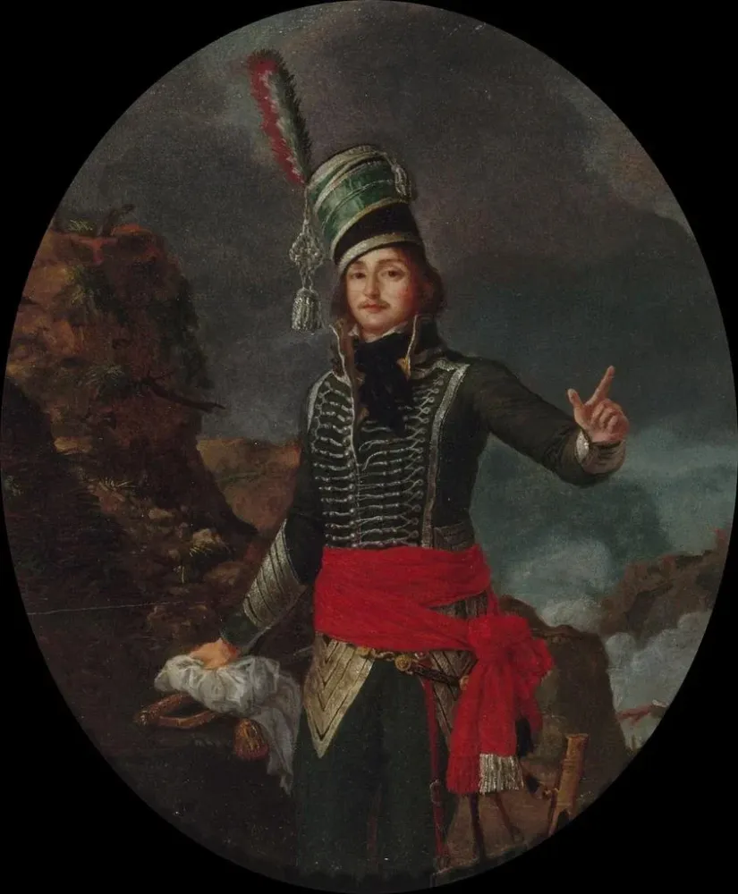 Obraz Portret generał François Marceau des Graviers 1769-1796 - Antoine-François Sergent | Druk artystyczny