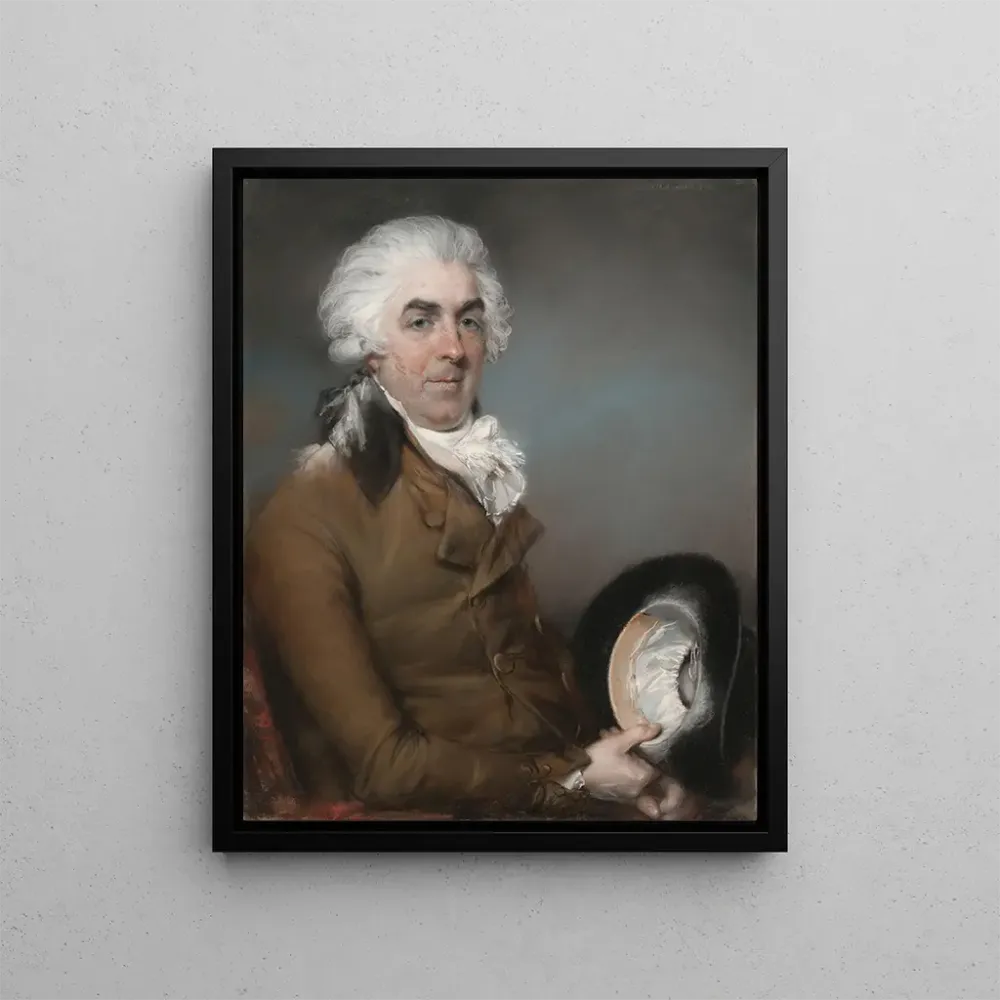 Obraz Portret George' de Ligne Gregory'ego (1740 - 1822) - John Russell | Druk artystyczny