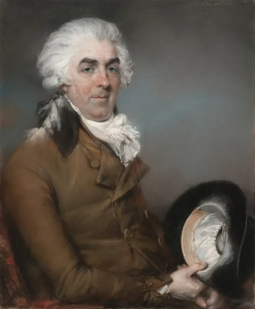 Obraz Portret George' de Ligne Gregory'ego (1740 - 1822) - John Russell | Druk artystyczny