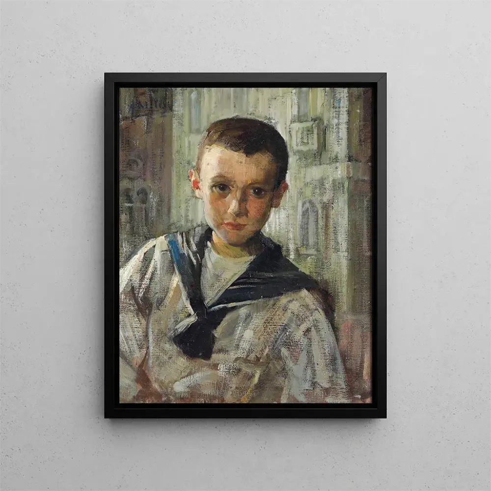 Obraz Portret Giorgio, syna Angelo Balbi - Alessandro Milesi | Druk artystyczny