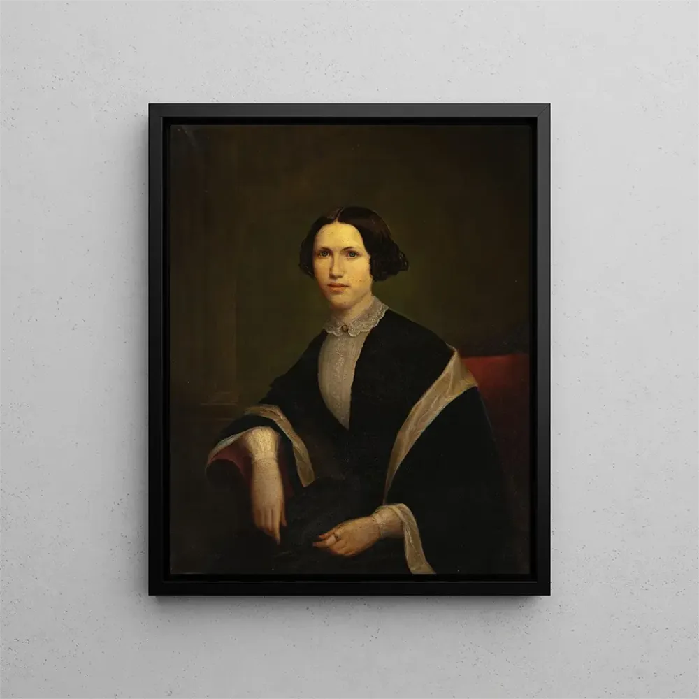 Obraz Portret Harriet Clark Ferrell - Anonimowy | Druk artystyczny