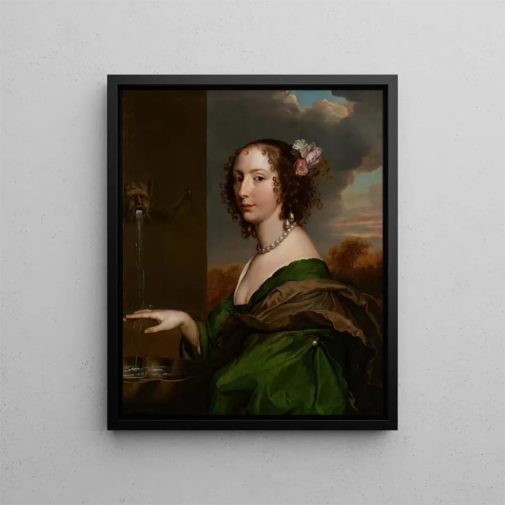 Obraz Portret hrabiny z Carlisle, zwanej Lucy Percy - Adriaen Hanneman | Druk artystyczny