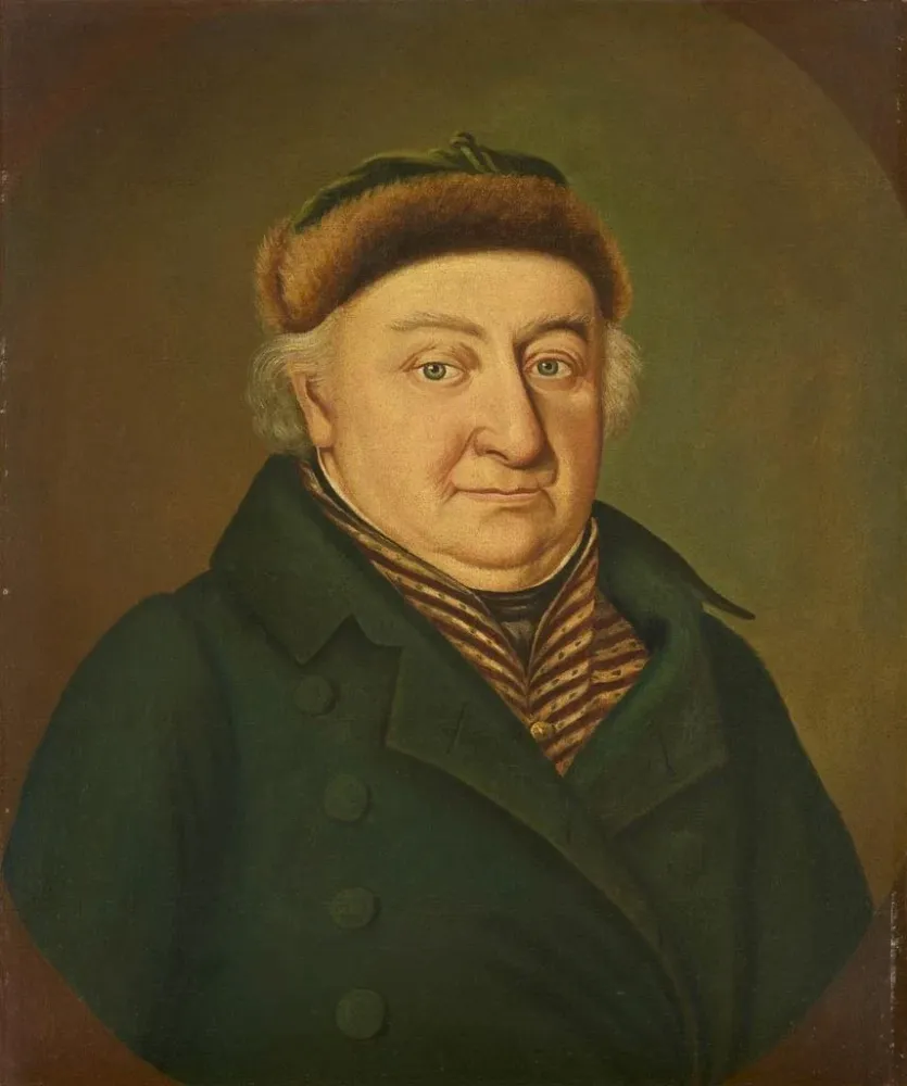 Obraz Portret Ignaza Duffnera 1765-1840 - Adolf Duffner | Druk artystyczny