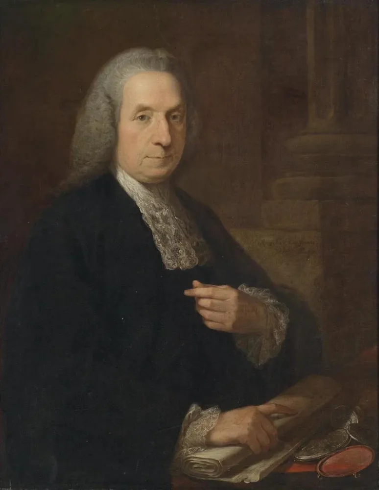 Obraz Portret irlandzkiego prawnika i polityka Philipa Tisdalla - Angelica Kauffman | Druk artystyczny