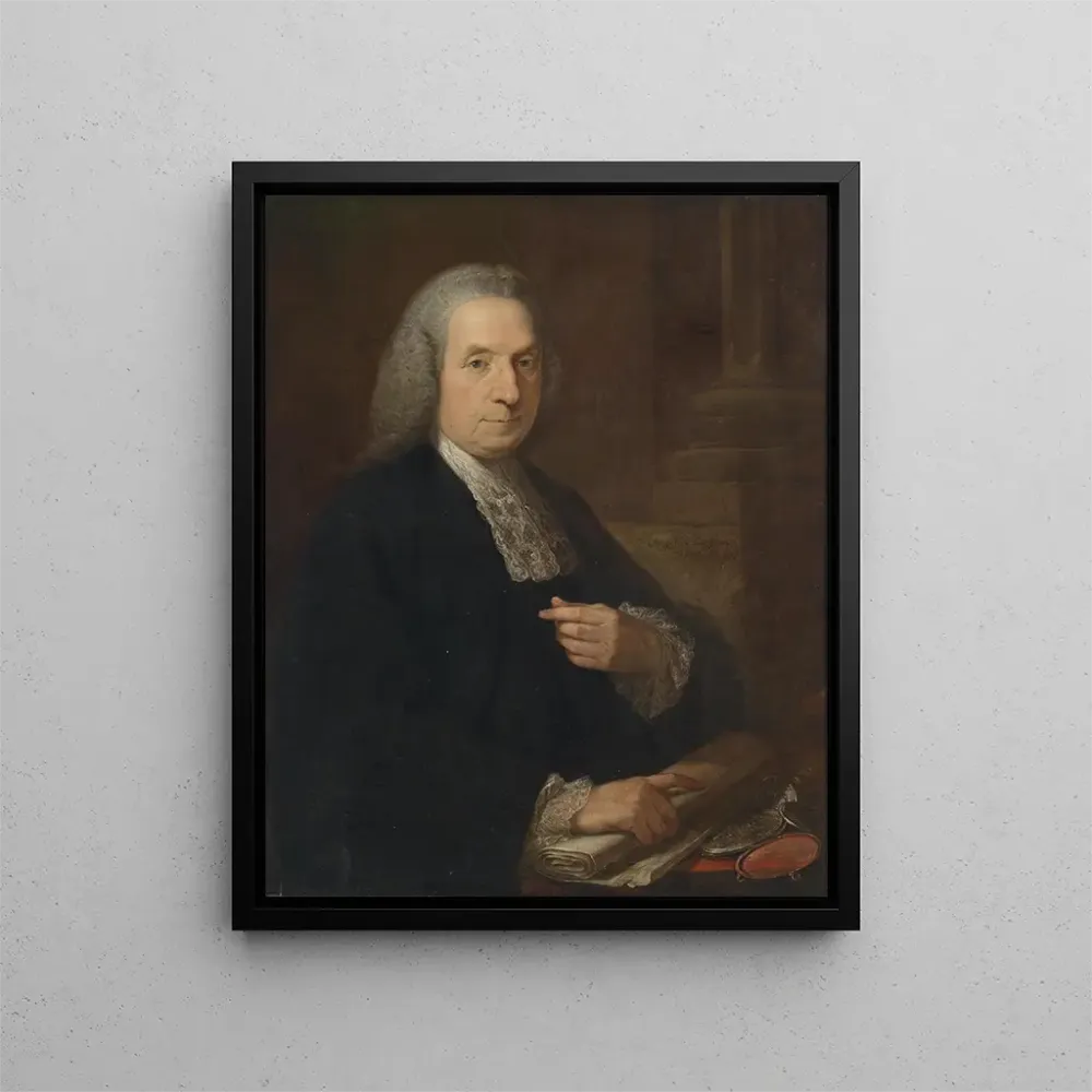 Obraz Portret irlandzkiego prawnika i polityka Philipa Tisdalla - Angelica Kauffman | Druk artystyczny