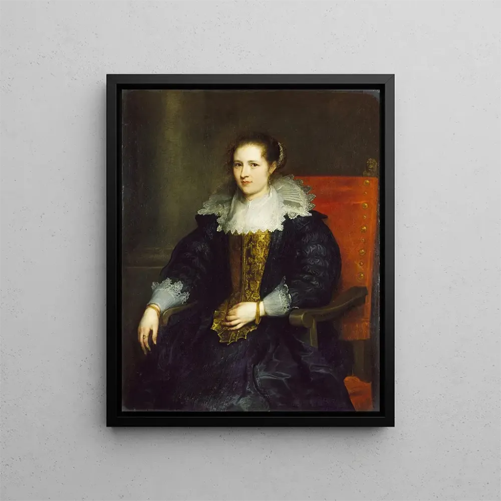 Obraz Portret Isabelli Waerbeke - Antoine van Dyck | Druk artystyczny