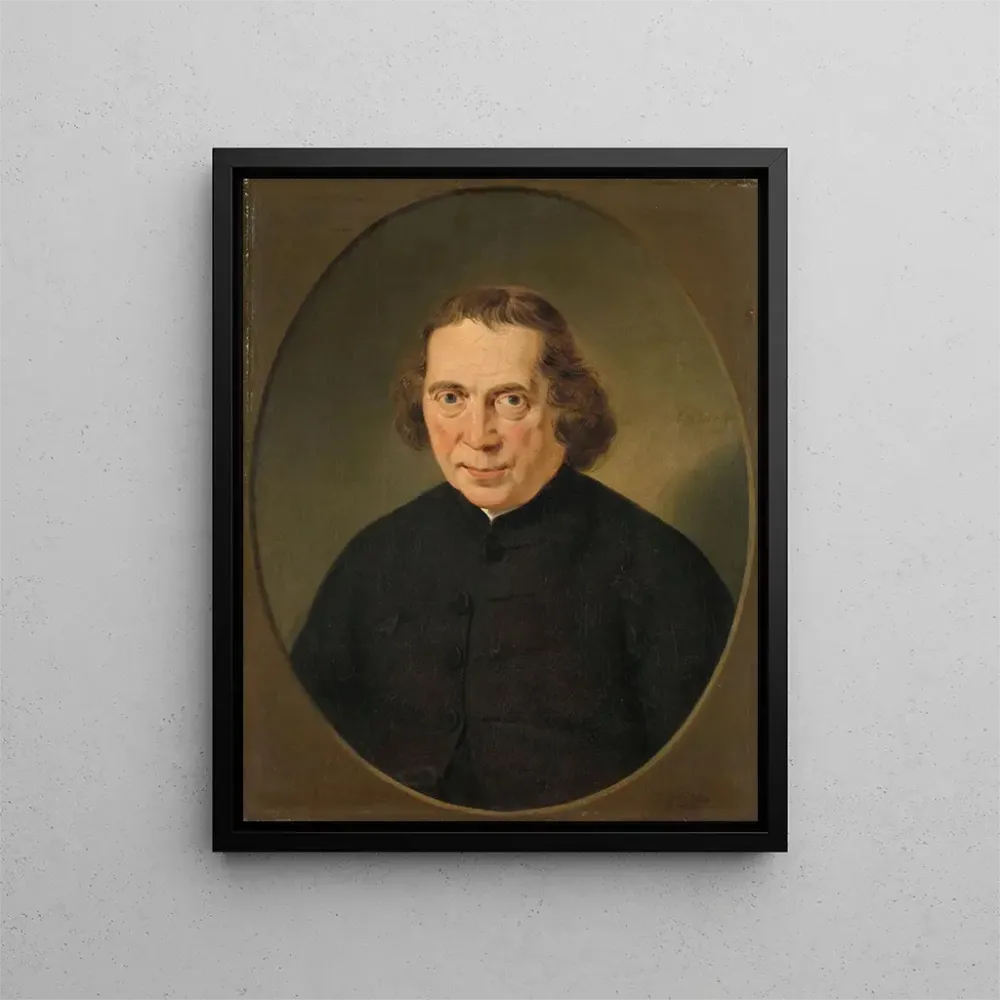 Obraz Portret Jana Nieuwenhuyzen - Adriaan de Lelie | Druk artystyczny