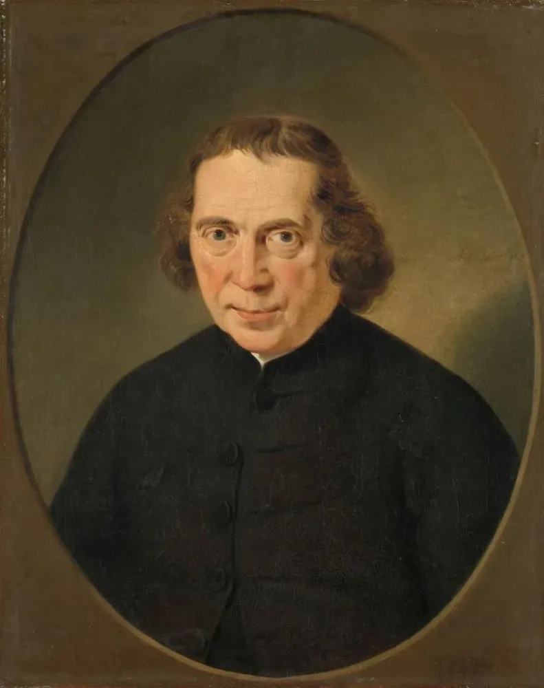 Obraz Portret Jana Nieuwenhuyzen - Adriaan de Lelie | Druk artystyczny