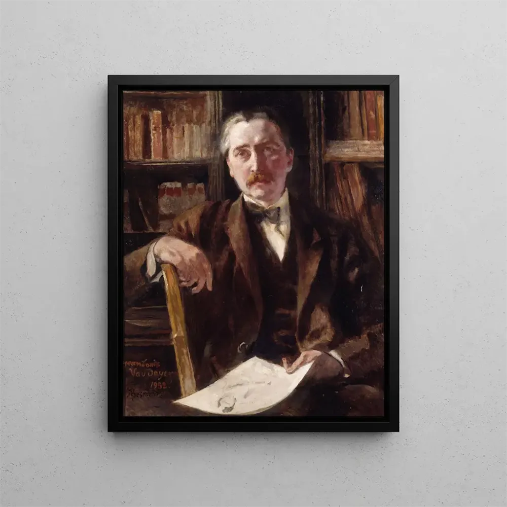Obraz Portret Jean-Louis Vaudoyer 1883-1963 - Albert Besnard | Druk artystyczny
