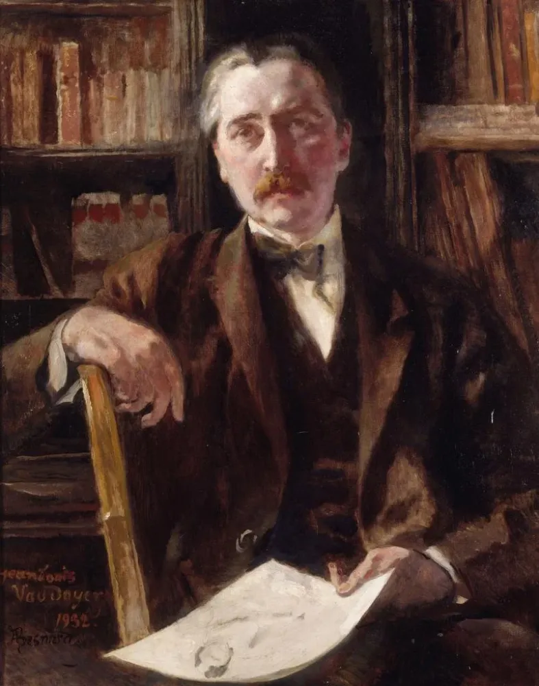 Obraz Portret Jean-Louis Vaudoyer 1883-1963 - Albert Besnard | Druk artystyczny