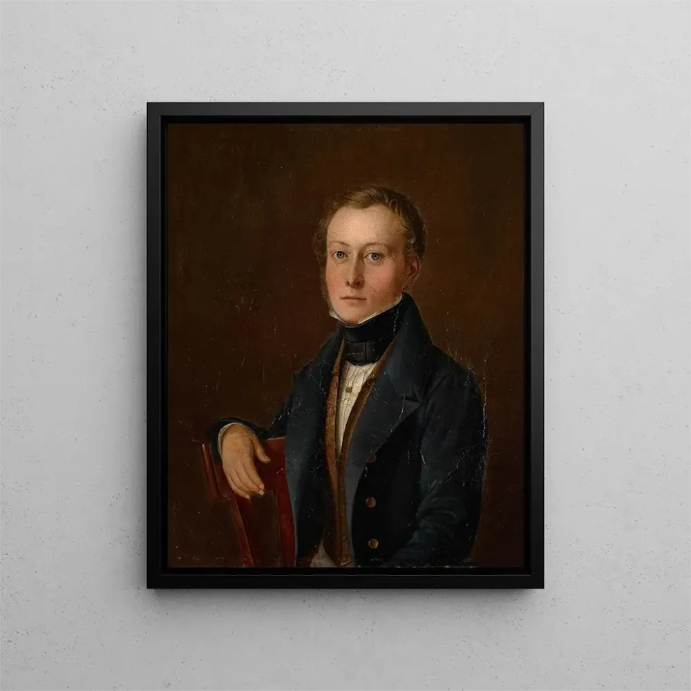 Obraz Portret Johanna Jakuba Bachofena 1815-1887 - Anonimowy | Druk artystyczny