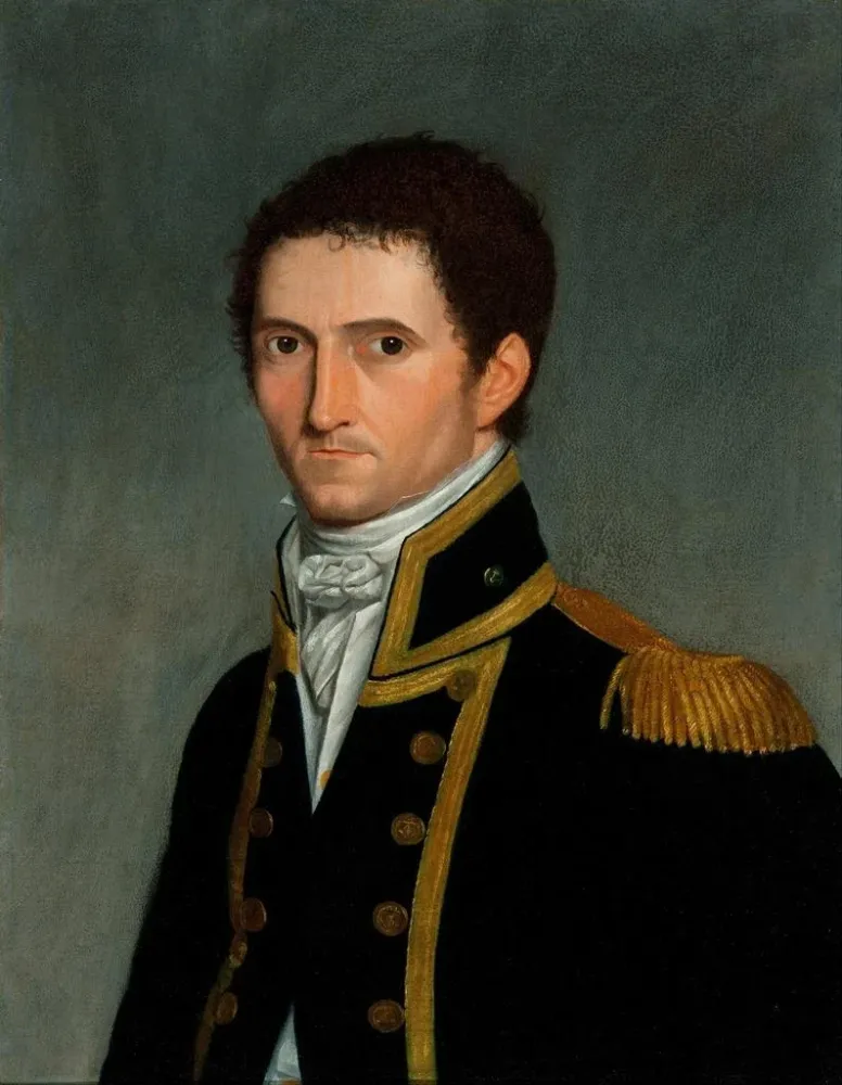 Obraz portret kapitana Matthew Flindersa - Antoine Toussaint de Chazal | Druk artystyczny