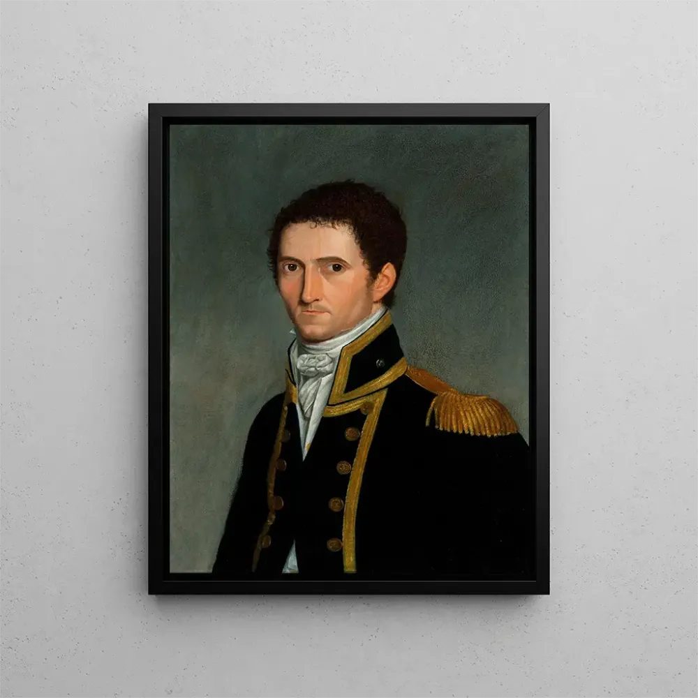 Obraz portret kapitana Matthew Flindersa - Antoine Toussaint de Chazal | Druk artystyczny