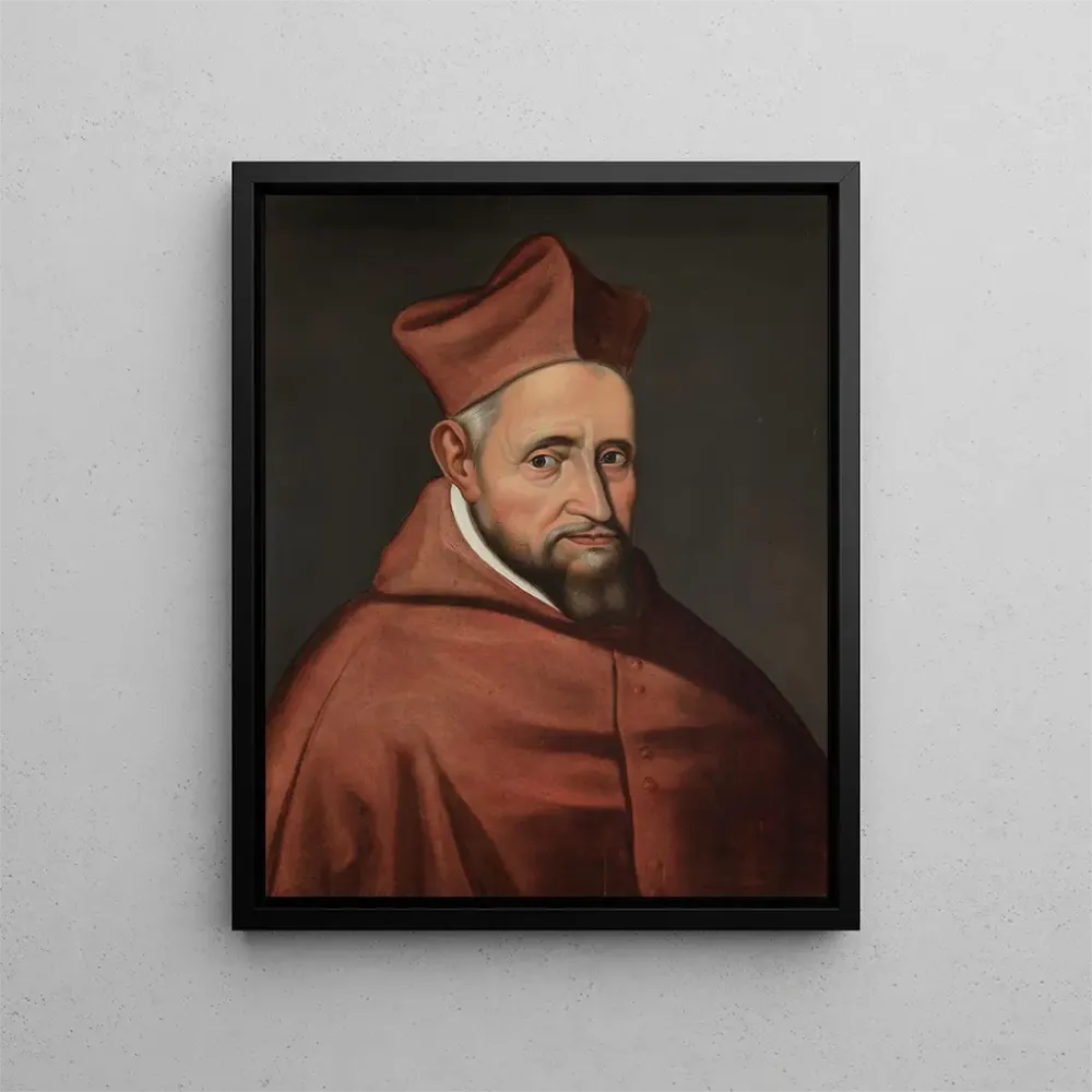 Obraz Portret kardynał Roberta Bellarmina - Anonim | Druk artystyczny