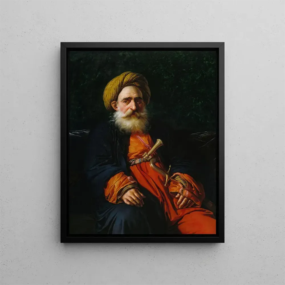 Obraz Portret Katchefa Dahouth Christian Mamelouk - Anne-Louis Girodet-Trioson | Druk artystyczny