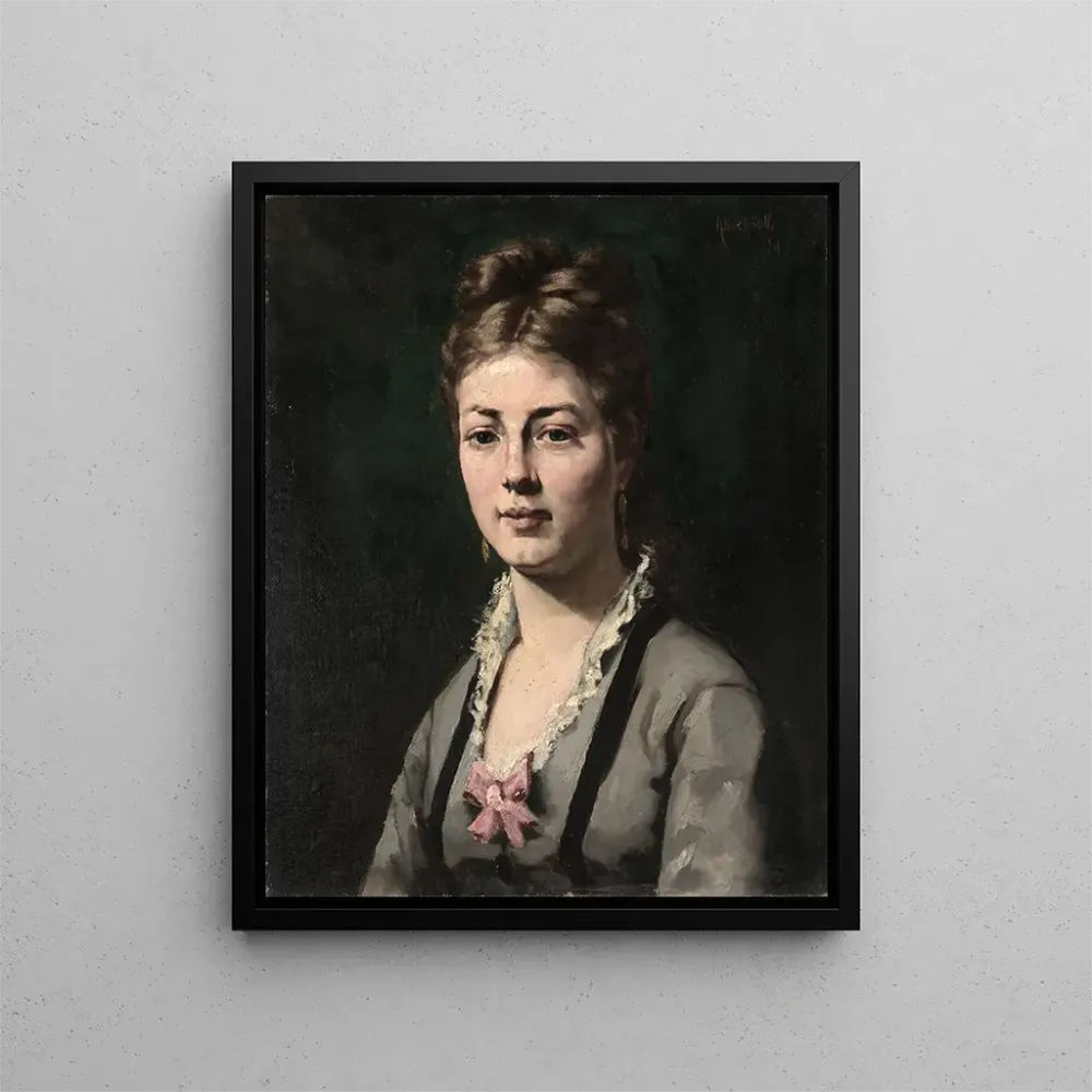 Obraz Portret kobiety - Abraham Archibald Anderson | Druk artystyczny