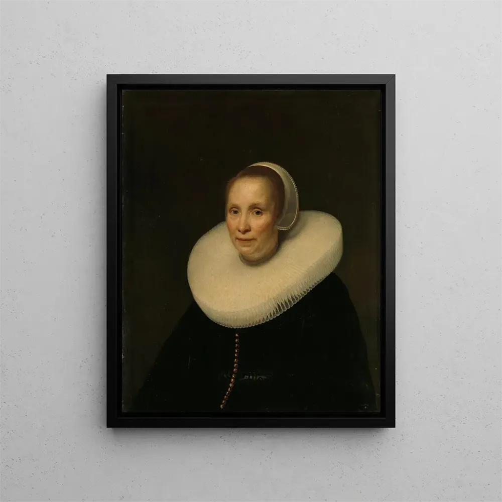 Obraz Portret kobiety - Abraham Lambertsz van den Tempel | Druk artystyczny