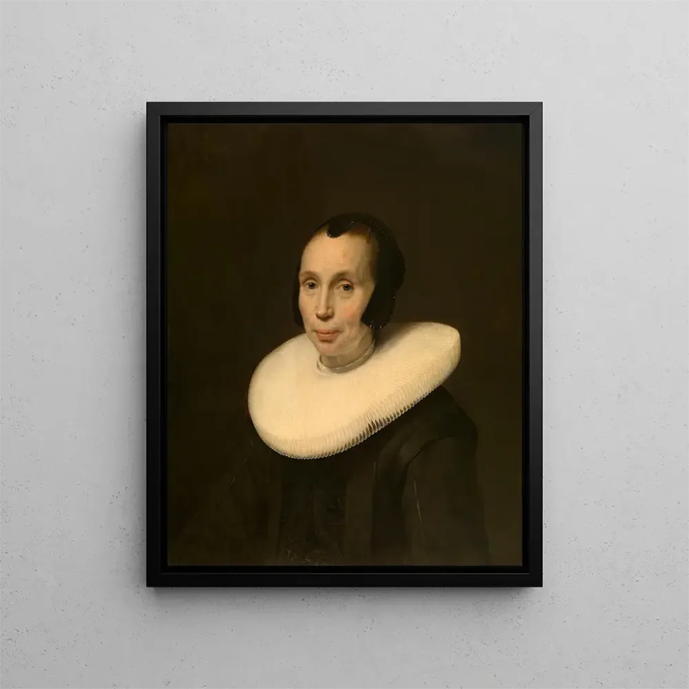 Obraz Portret kobiety - Abraham de Vries | Druk artystyczny